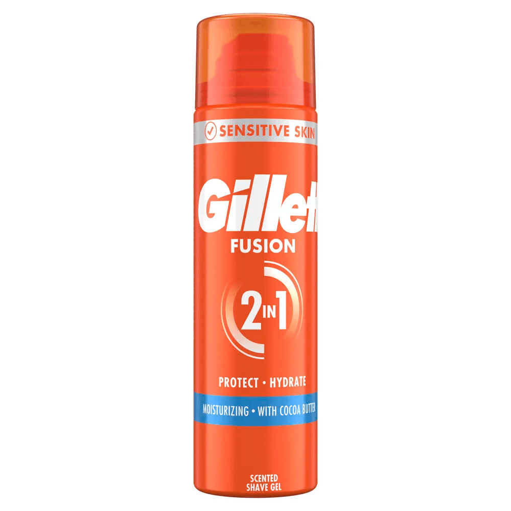 Gillette Fusion 2-in-1 Moisturizing Shave Gel