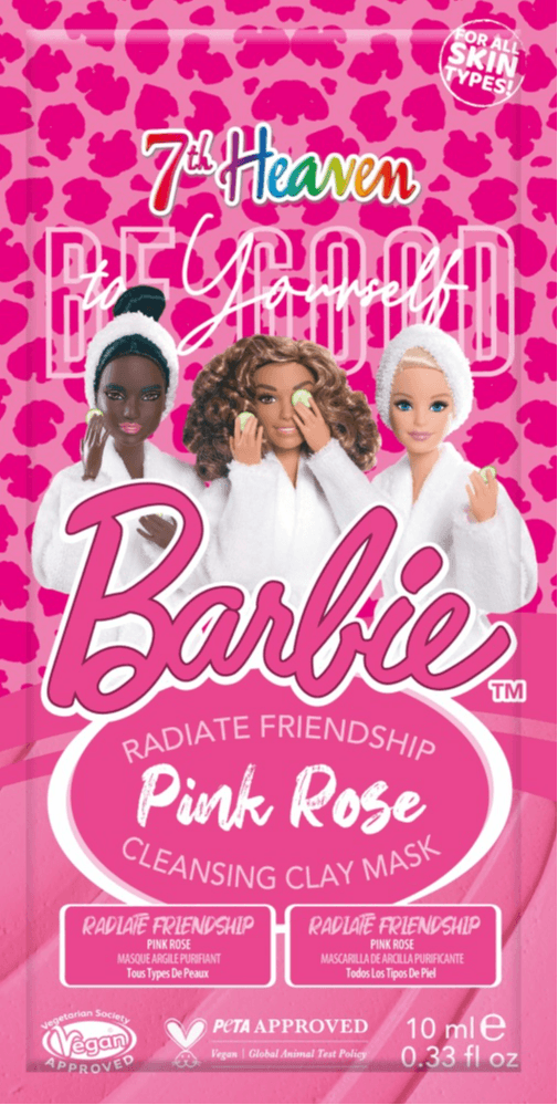 7th Heaven Barbie Pink Rose Cleansing Clay Mask